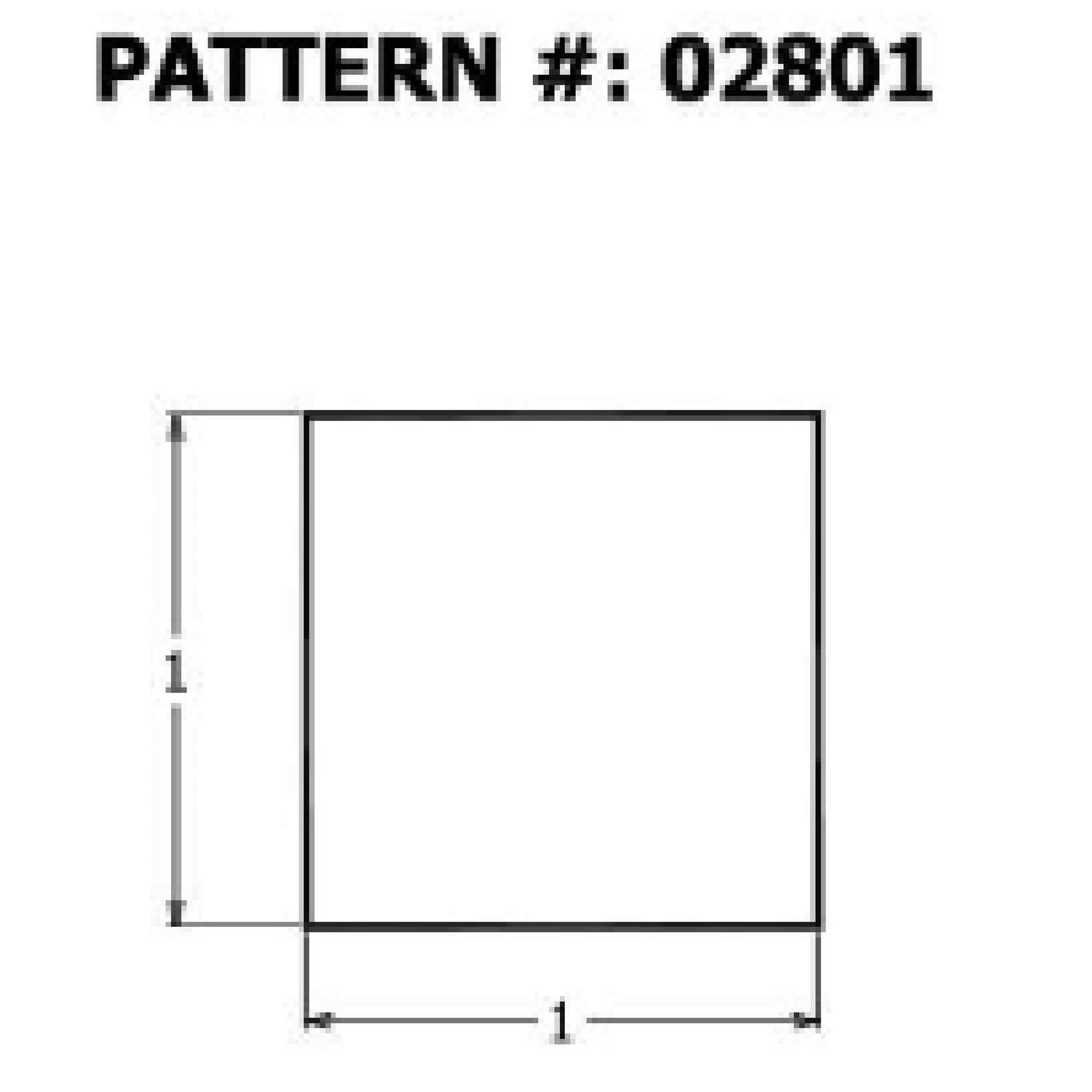 Alexandria Moulding Square Hardwood Dowel 1 in. D X 36 in. L 1 pk Natural