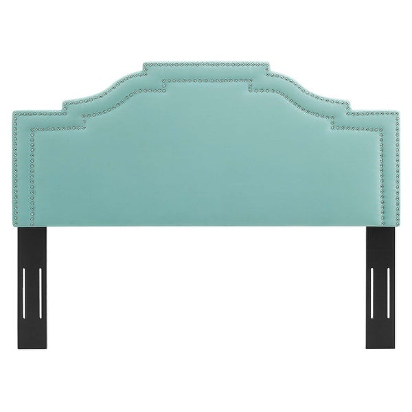 Lucia Twin Performance Velvet Headboard - - 33066608