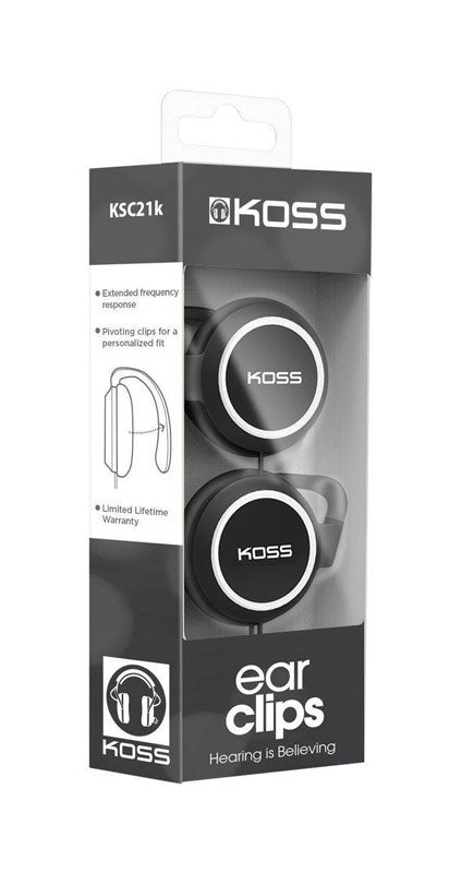 KOSS HEADPHONES BLACK