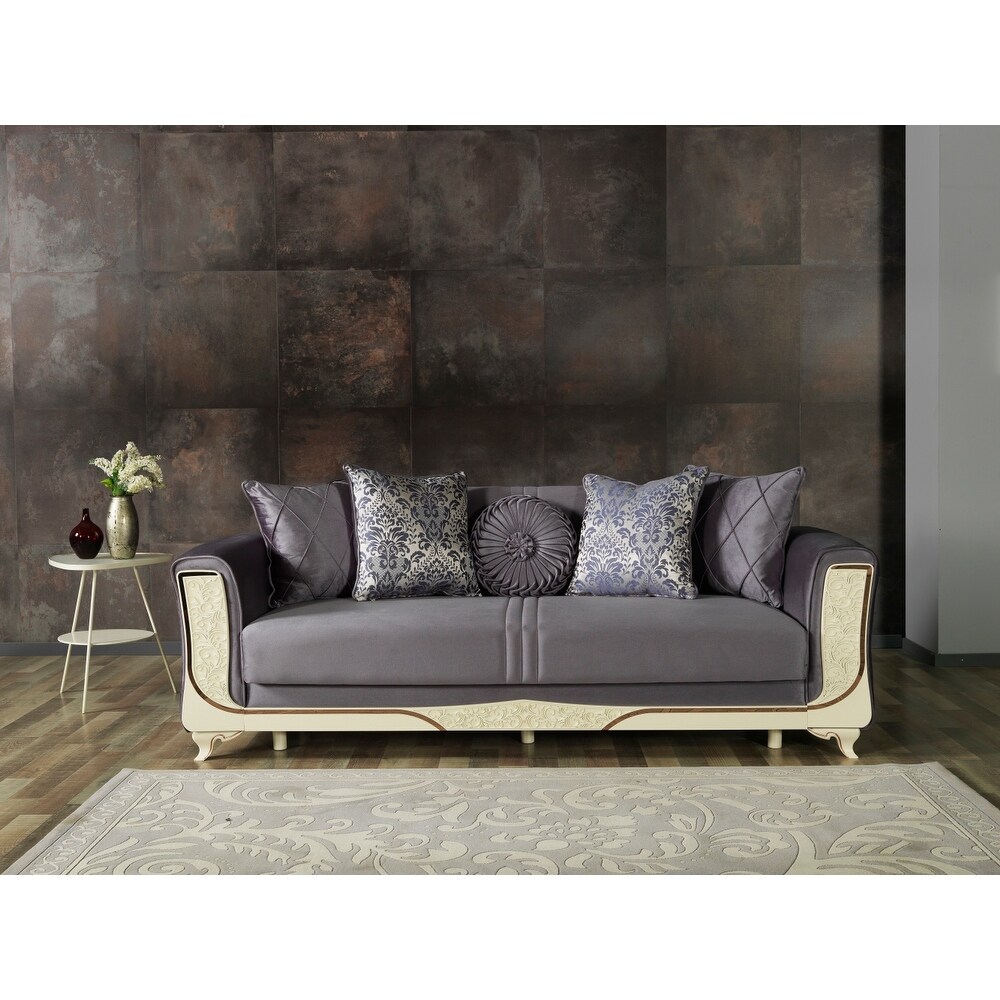 Onyx 3 piece Living Room Sofa  Loveseat and Chair set