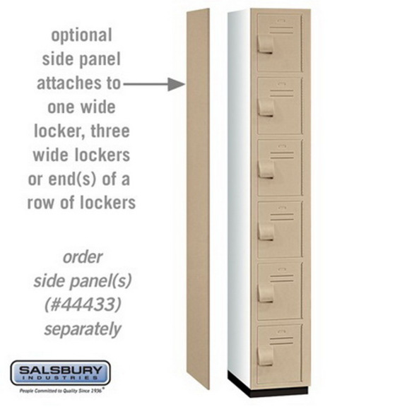 Salsbury Industries 12 Wide Six Tier Box Style He...