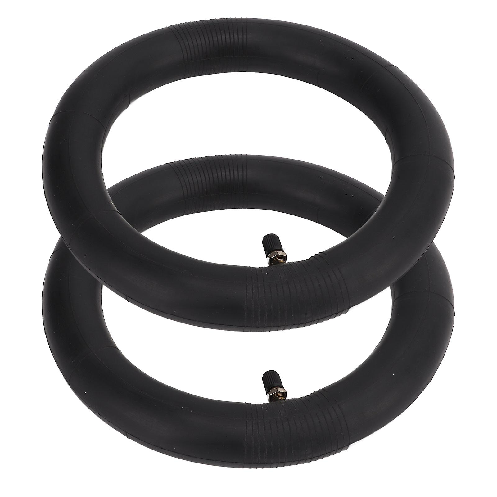 2 Sets 10x2.0 Straight Valve Inner Tube Inflatable Tire Inner Tube With Bike Tire Lever