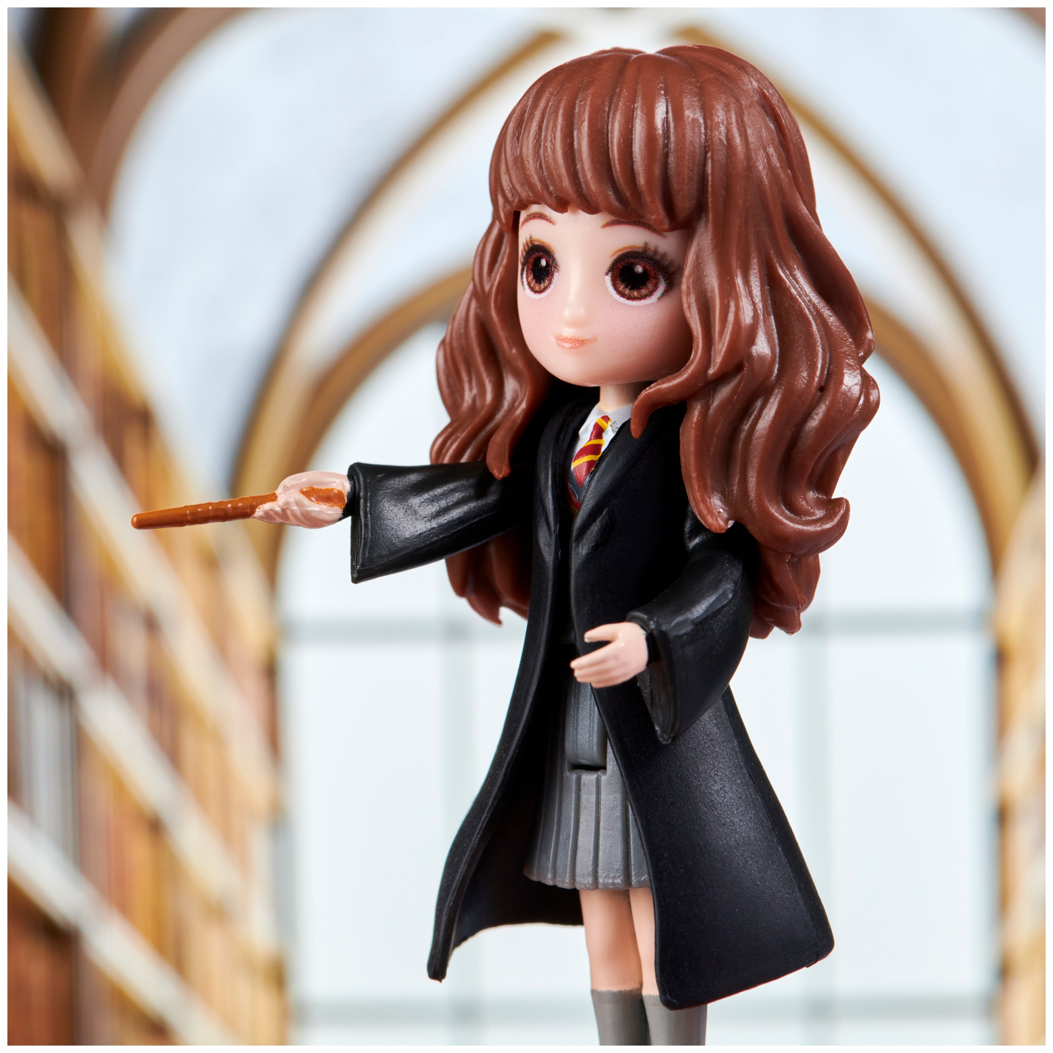 Wizarding World Harry Potter, Magical Minis Collectible 3-inch Hermione Granger Figure, Kids Toys for Ages 5 and up