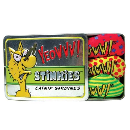 Yeowww! Tin Of Stinkies Catnip Cat Toy