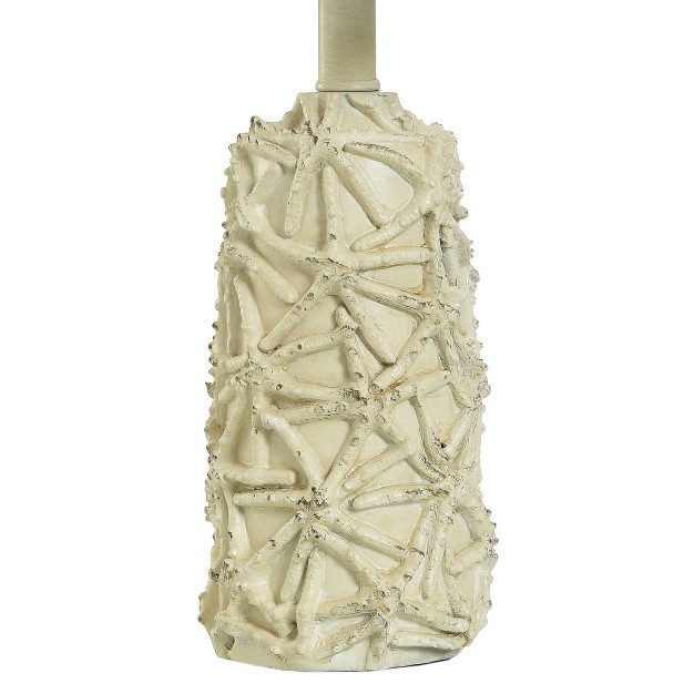 Starfish Distressed Mini Table Lamp White Yoursmall