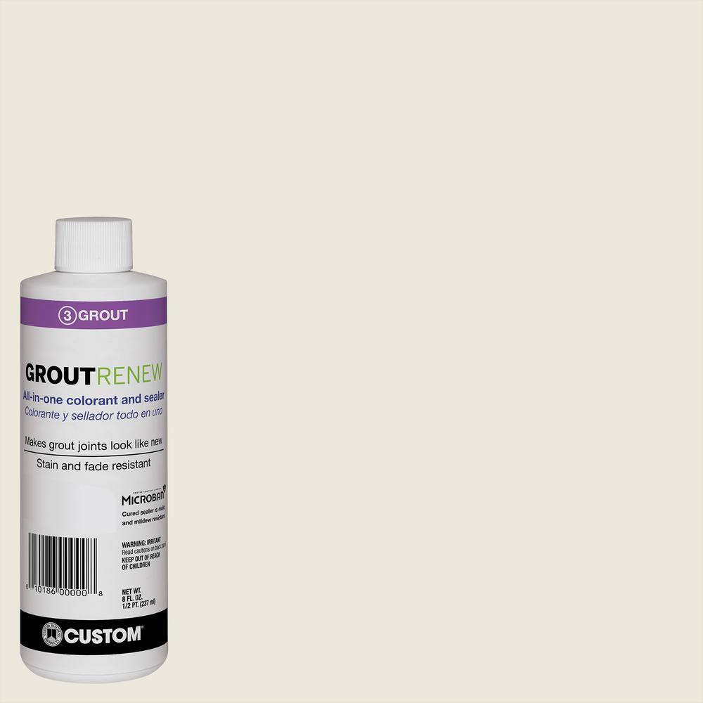 Custom Building Products Polyblend #381 Bright White 8 oz. Grout Renew Colorant GCL381HPT