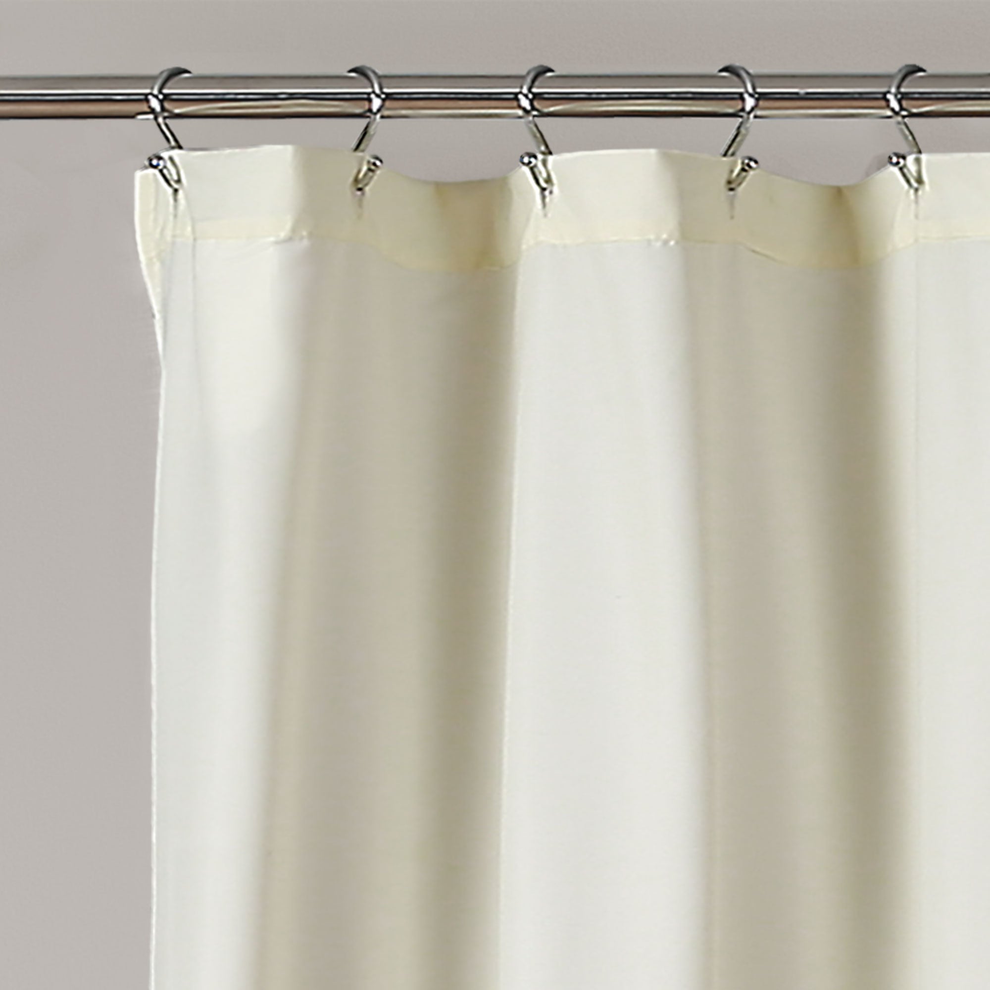 Ella Ruffle Lace Shower Curtain