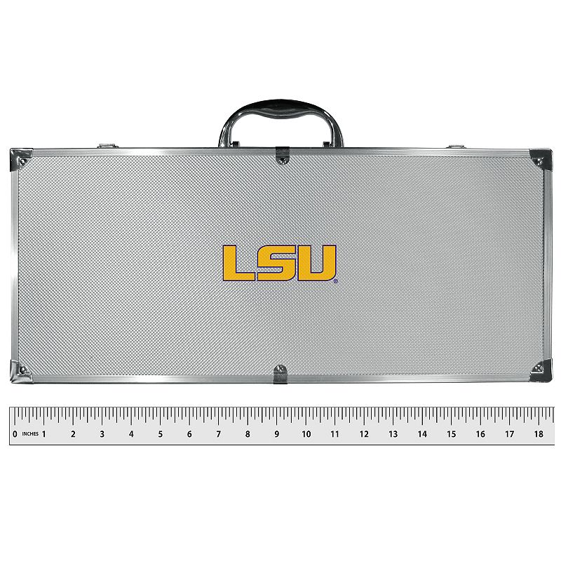 LSU Tigers Tailgater 8-Piece BBQ Grill Set