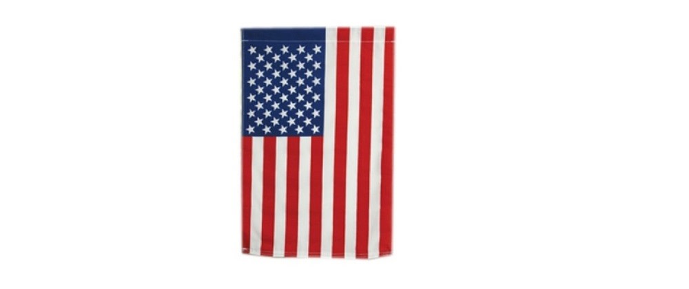 12 In. Width x 18 In. Height Sewn United States Garden Flag