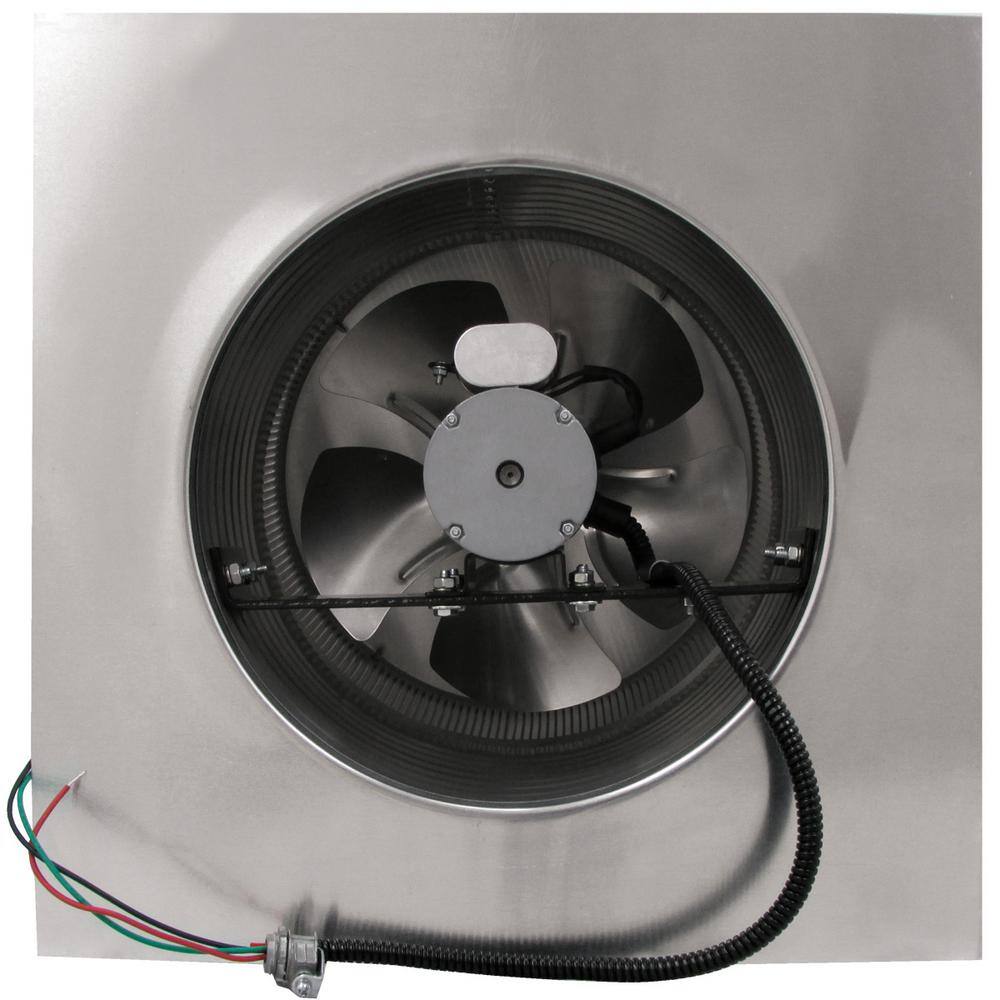 Active Ventilation 800 CFM Power Mill 12 in. Dia Aura Attic Fan with 8 in. Collar AF-12-C8