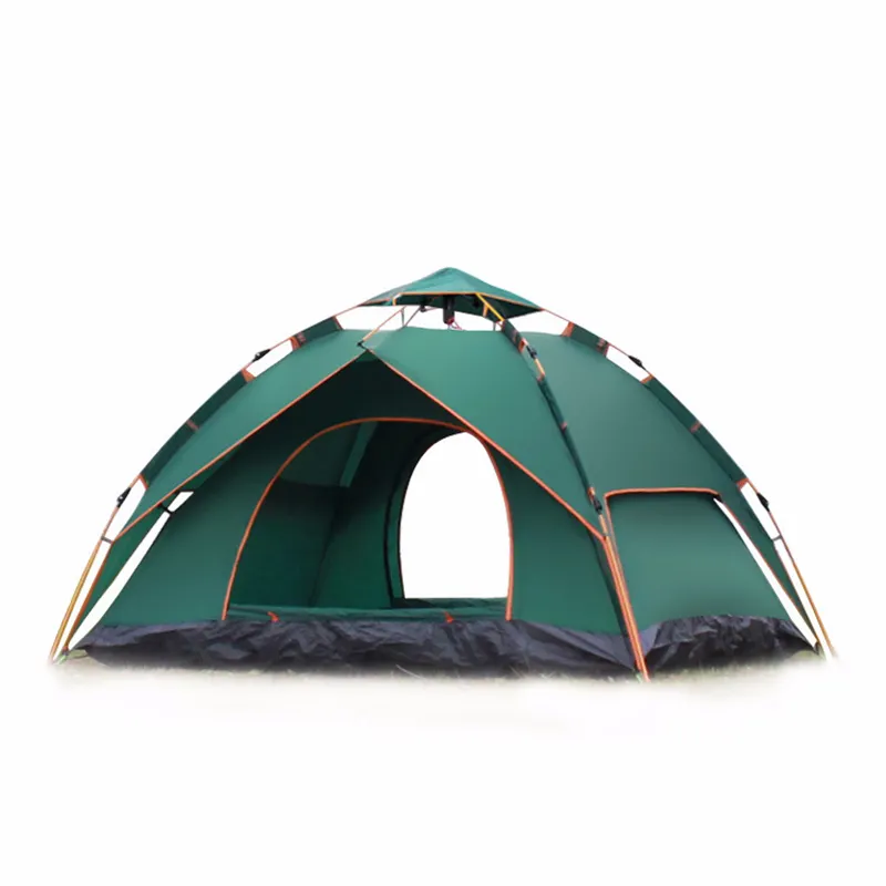 Outdoor Waterproof 1 2 /3 4 person Hiking Beach Folding Automatic Popup Camping Tent