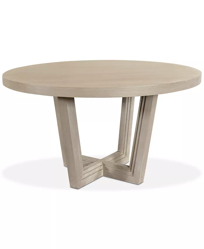 Furniture Modern Coastal Round Dining Table