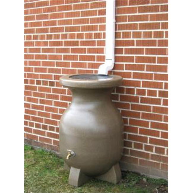 Rain Barrel with Sandstone Finish