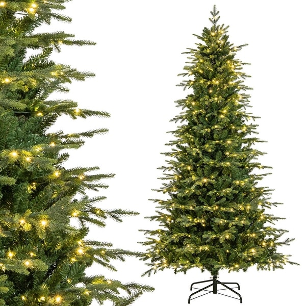 Costway 6/7.5/9 FT Artificial Christmas Tree with 714/1162/1770 Branch