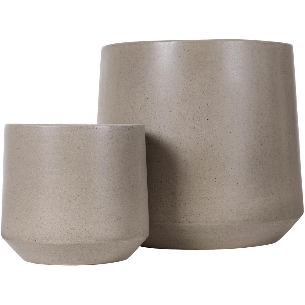 Katjay Concrete Planter Set   13\