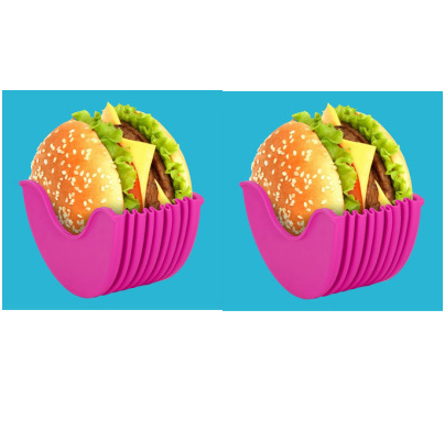 Silicone Burger Sandwiches Holder