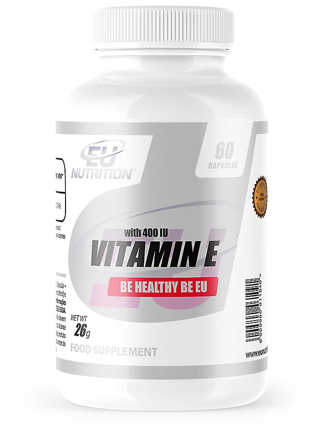 EU Nutrition Vitamin E 400ui 60 Capsules