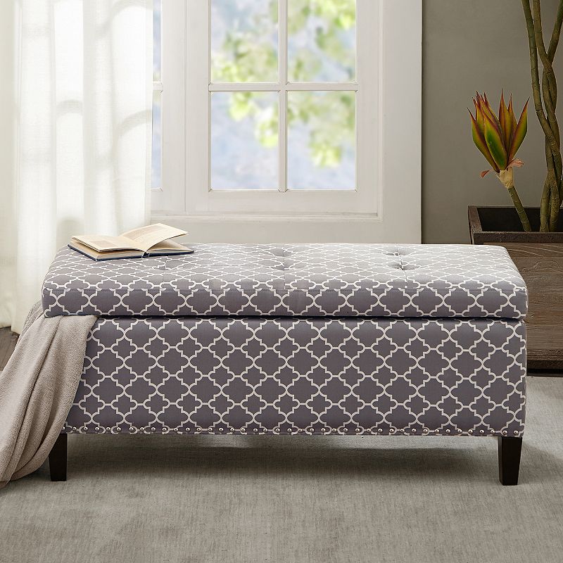 Madison Park Shandra II Storage Ottoman