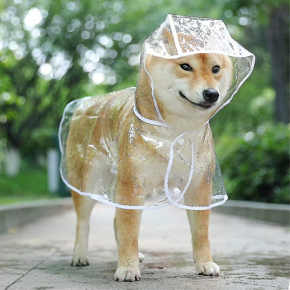 Animal Raincoat Dog Raincoats Waterproof Puppy Raincoatss