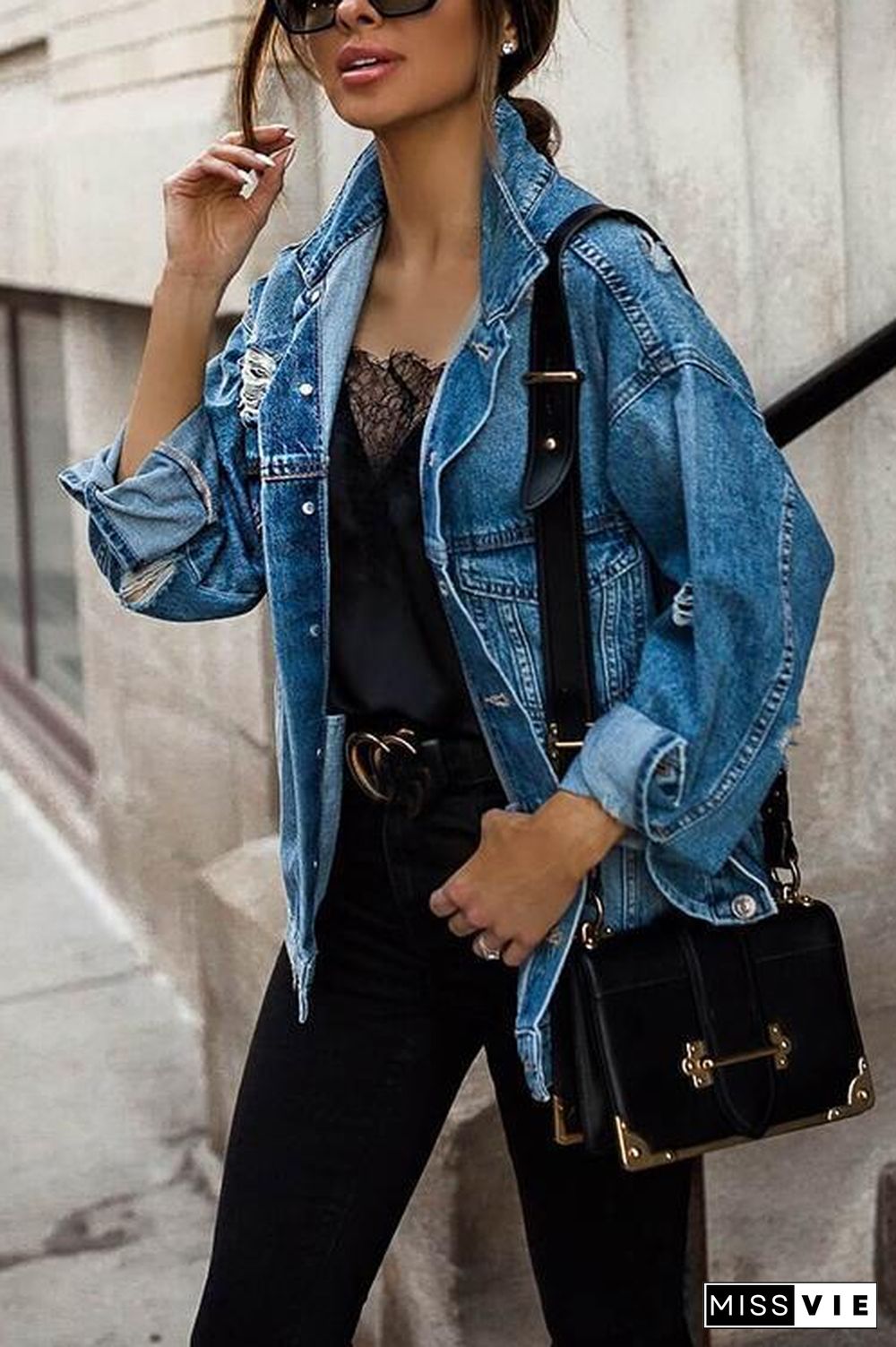 Ripped Denim Jackets