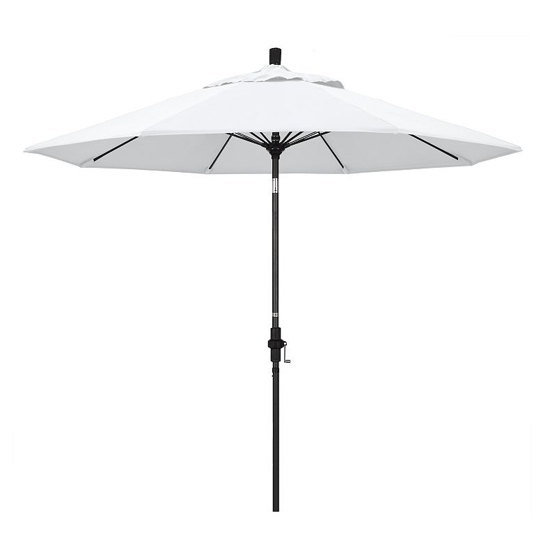 California Umbrella 9-ft. Sun Master Black Finish Patio Umbrella