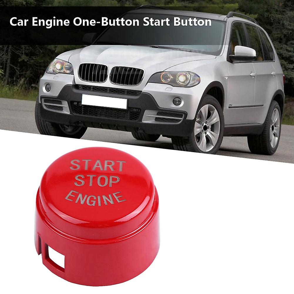 Car Engine One-button Start Button For Bmw F30 3 Series F Disk Bottom Without Startandstop Red