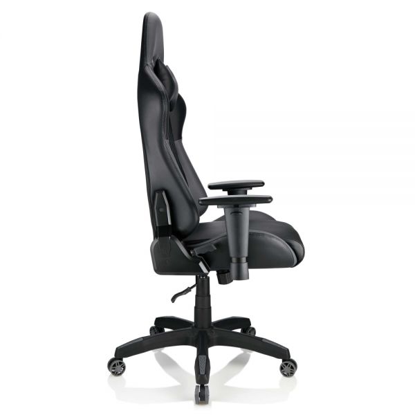 RS Gaming DRG High-Back Gaming Chair， Black/Gray