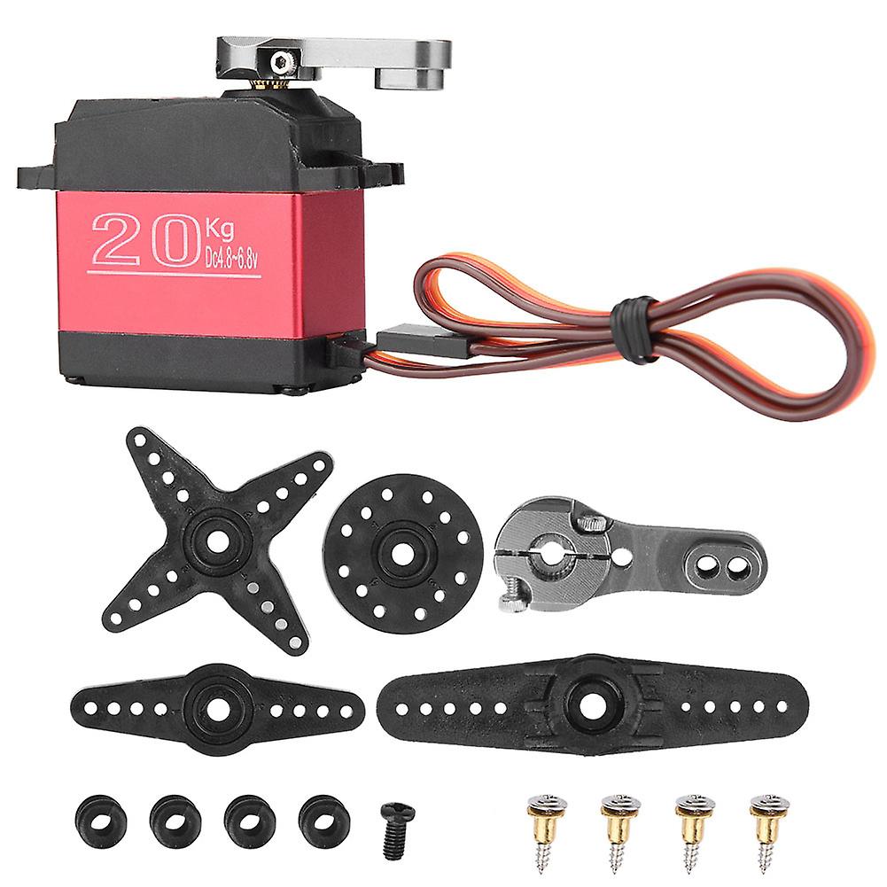 Dsservo Ds3218mg Waterproof Digital Servo Metal Gear 20kg Torque For Rc Mechanical Arm (20kg)