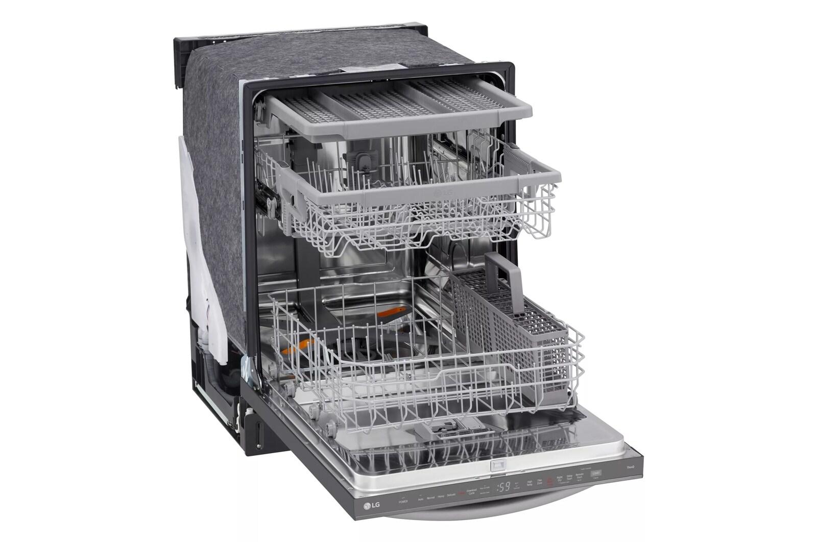 Lg LDTH5554D Top-Control Dishwasher With 1-Hour Wash & Dry, Quadwash® Pro, And Dynamic Heat Dry™