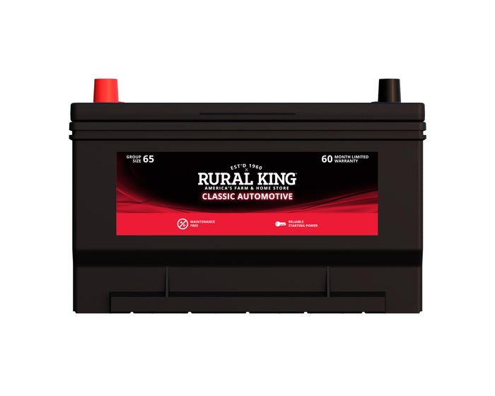 Rural King Classic Automotive Battery - 65-60