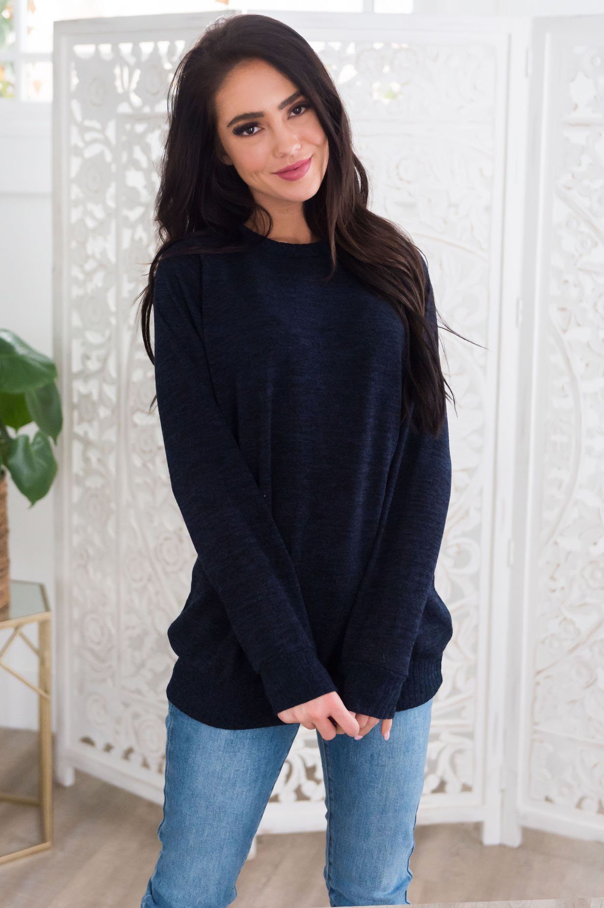 Spring Forward Modest Sweater