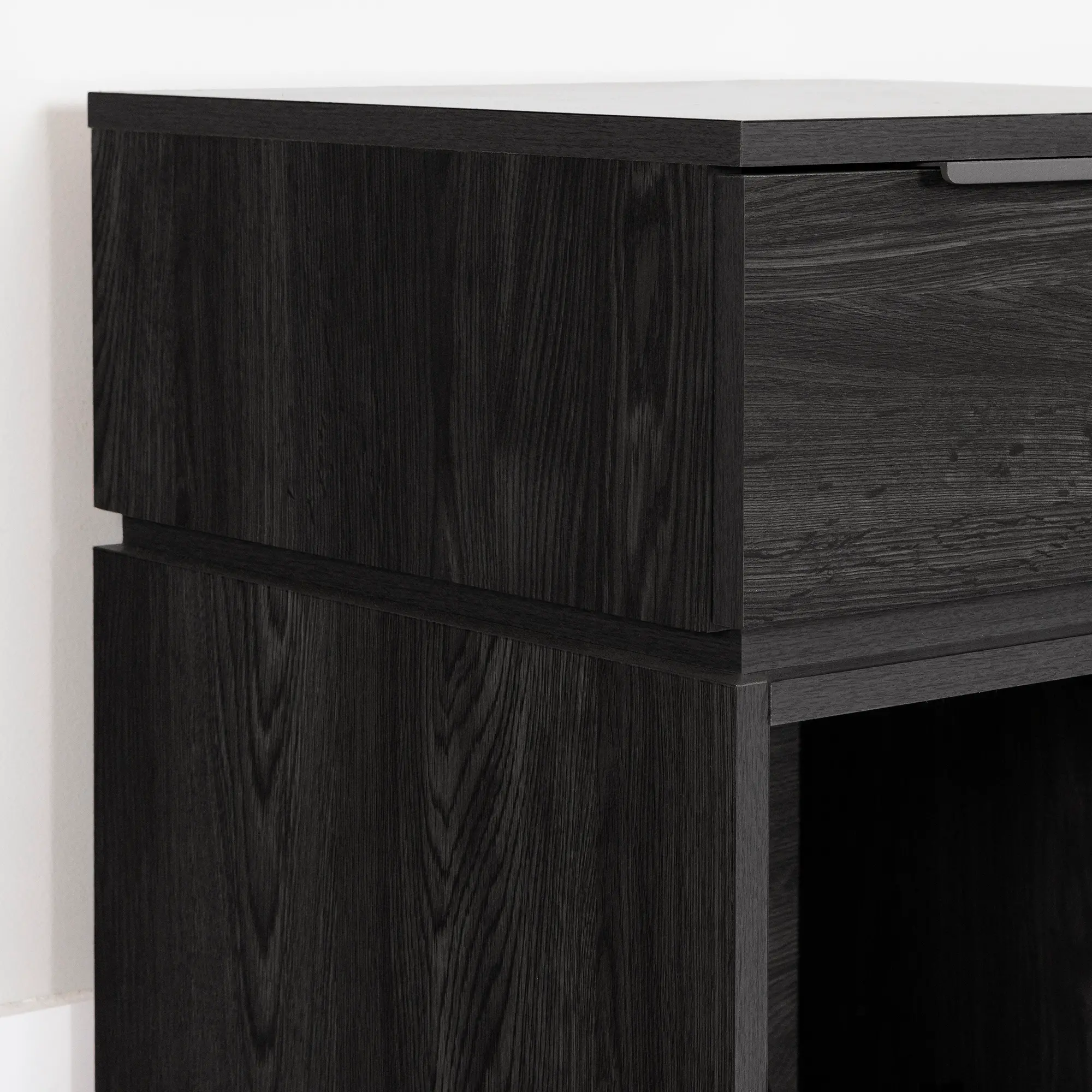 Hourra Gray Oak Nightstand - South Shore