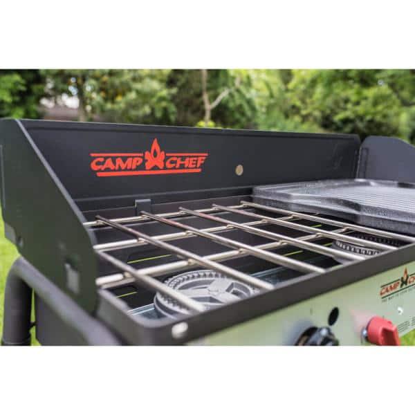 Camp Chef Expedition 2X 2Burner Propane Gas Grill in Silver