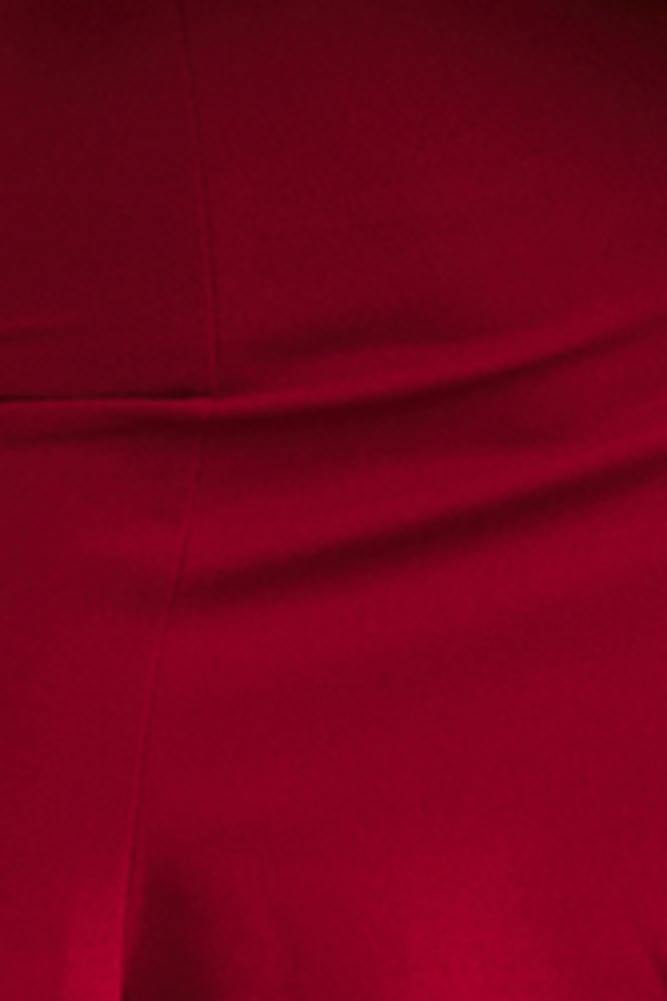 Know Your Name Dress Maroon