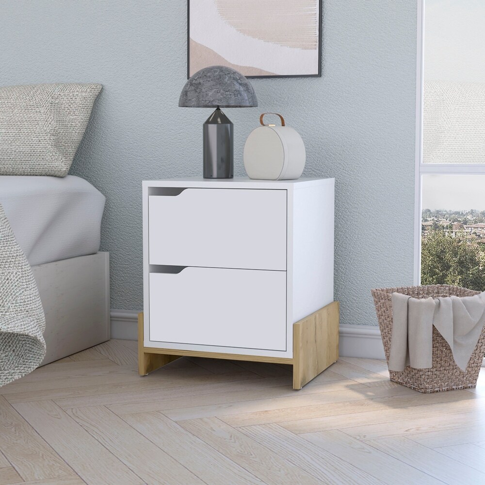 Ralston 2 Drawer Nightstand