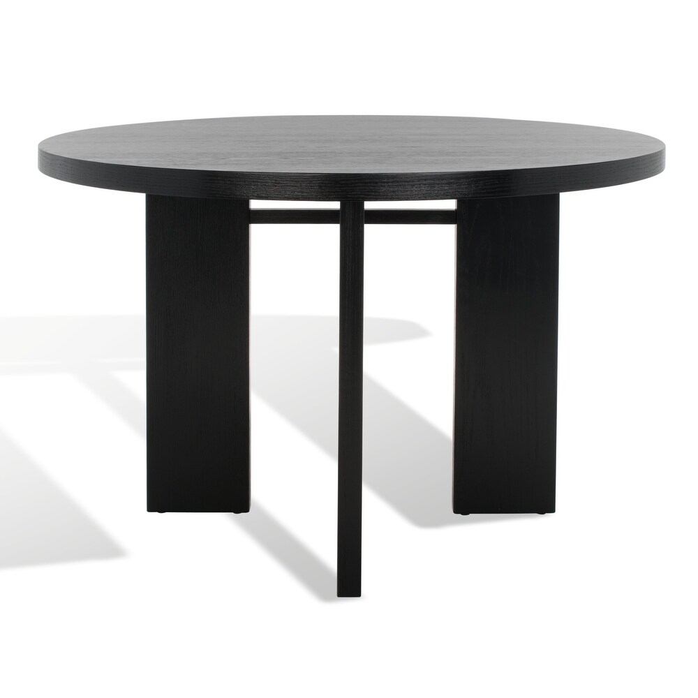 SAFAVIEH Couture Calamaria Round Wood Dining Table   47.75 IN W x 47.75 IN D x 30 IN H