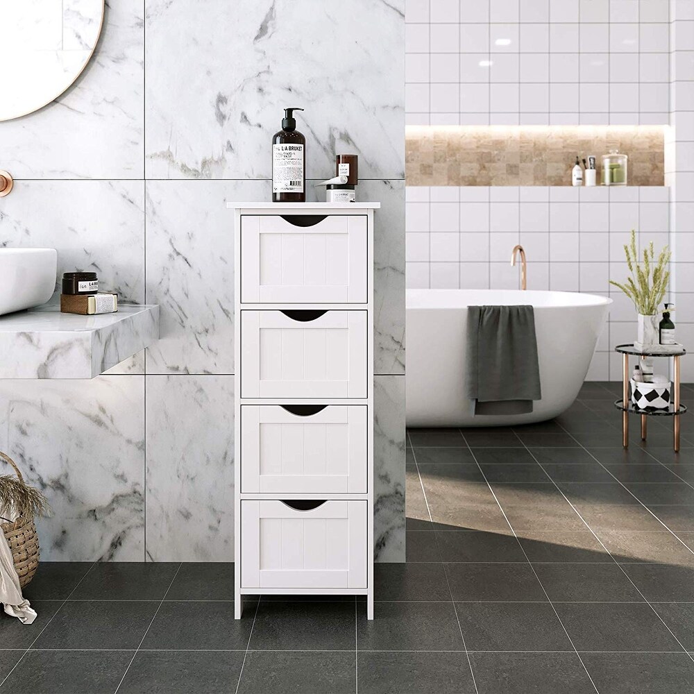 Bathroom Storage Cabinet  Freestanding Office Cabinet with Drawers