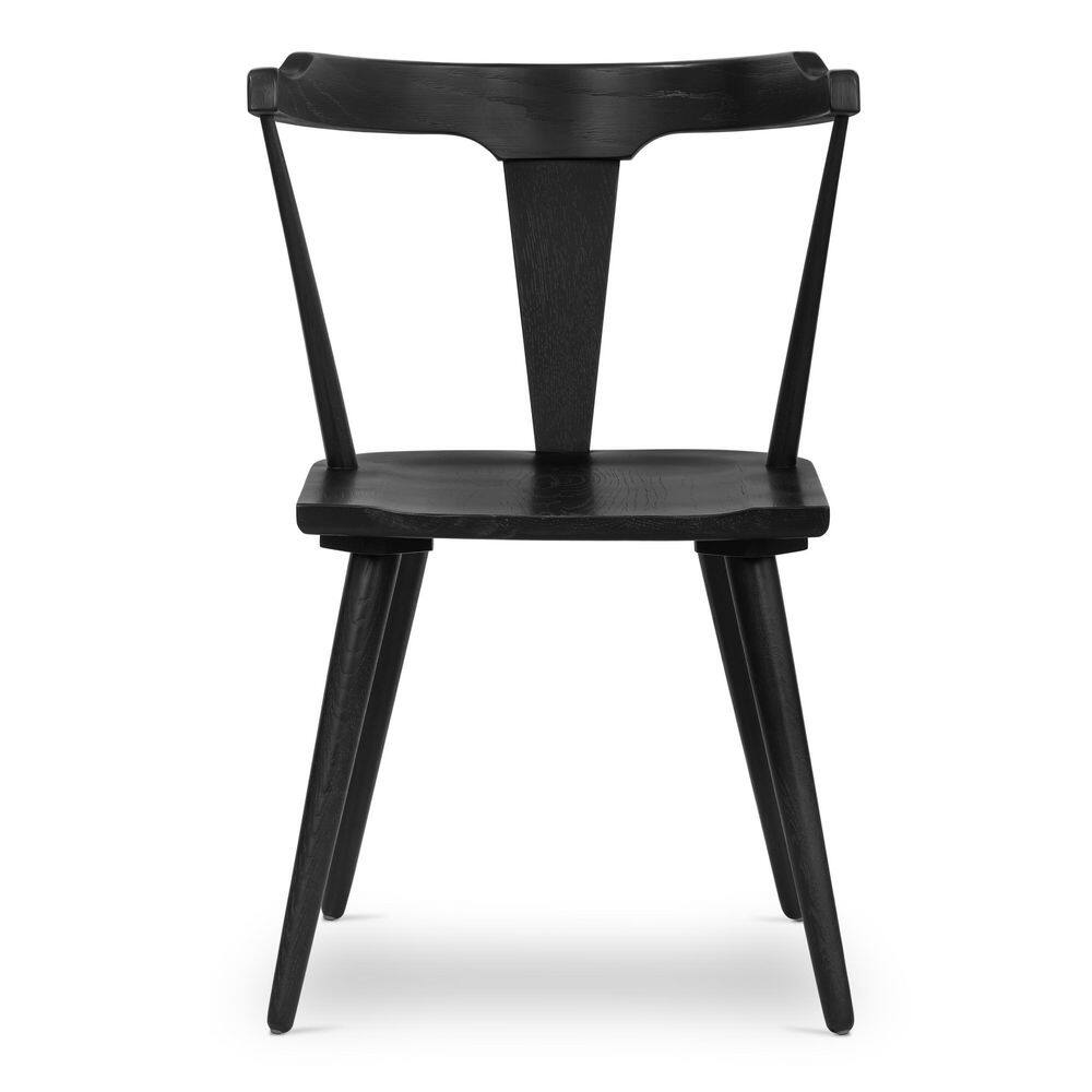 Poly and Bark Enzo Dining Chair in Black DI-A1071-BLK