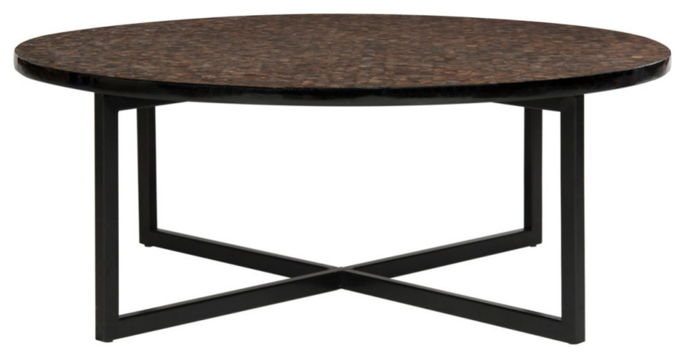 Lacy Coffee Table Brown   Modern   Coffee Tables   by Virgil Stanis Design  Houzz