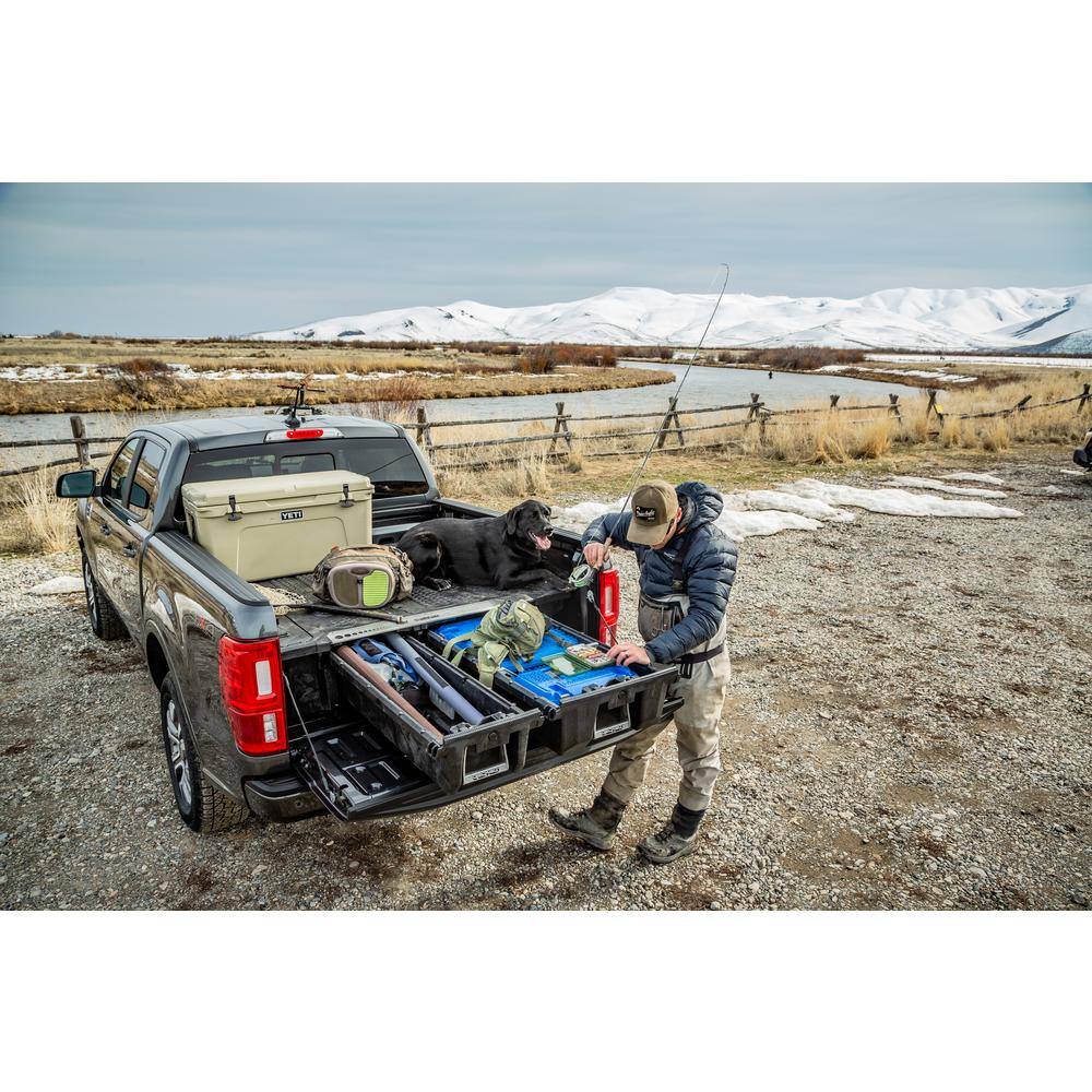 DECKED 6 ft. 2 in. Pick Up Truck Storage System for Ford Ranger (2019-Current) MF4