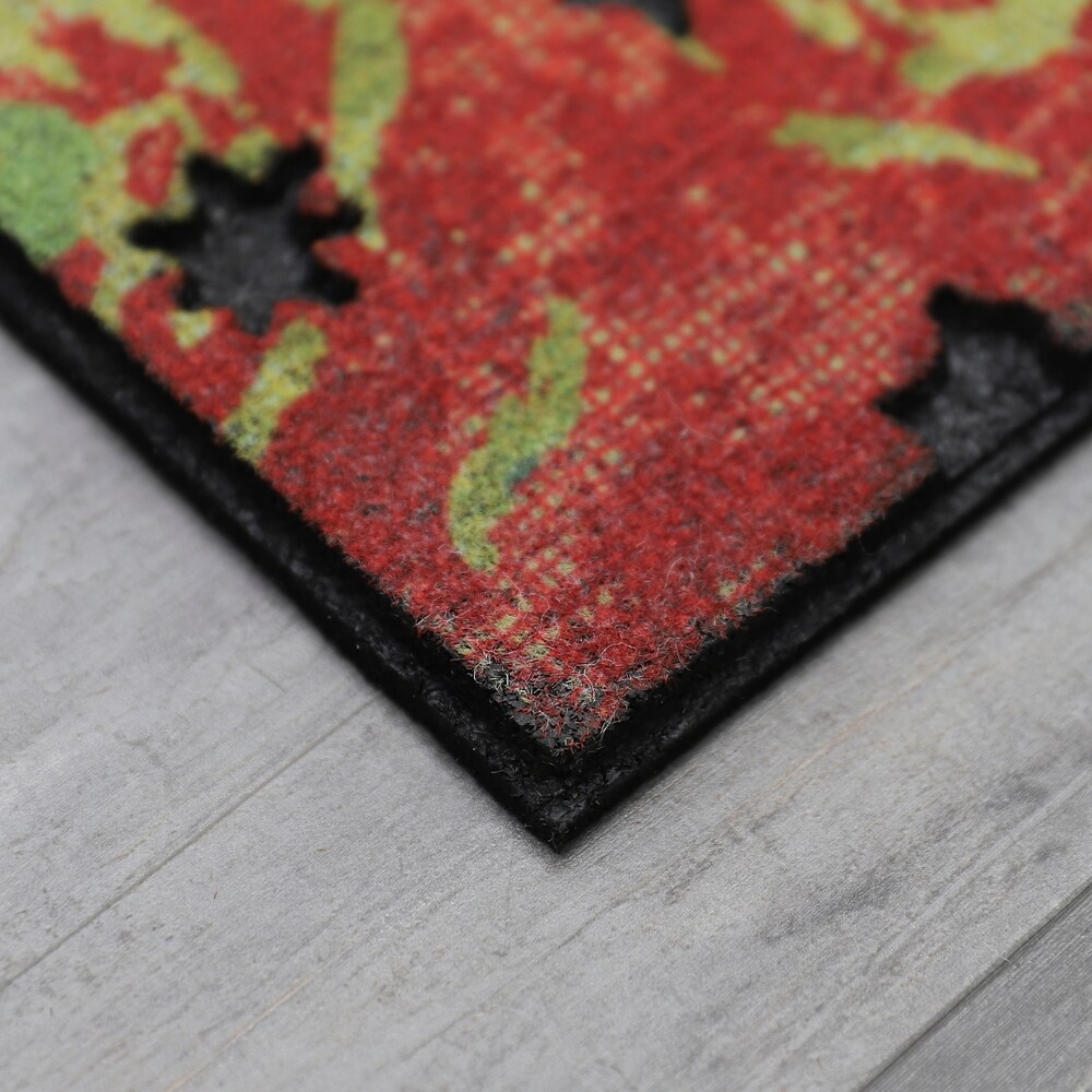 Mohawk Doorscapes Ethereal Floral Door Mat   1'6\