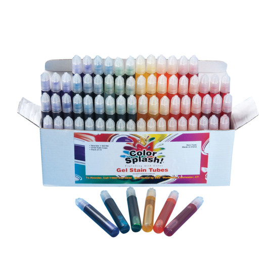 Color Splash! Gel Stain Squeezers Bulk Pack