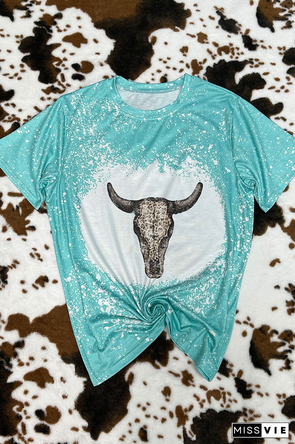 Cow skull Graphic Tee