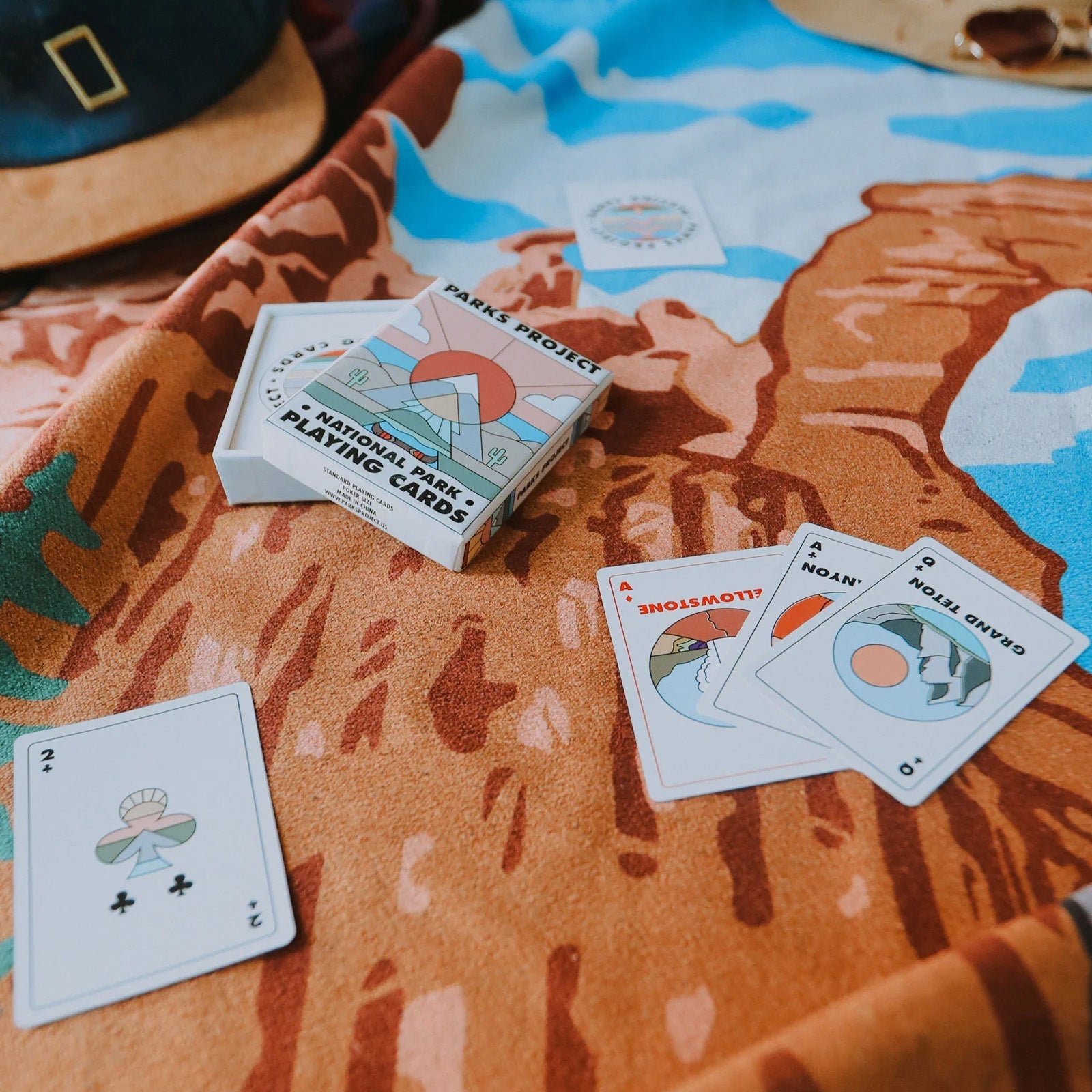 Parks Project Minimalist National Park Playing Cards