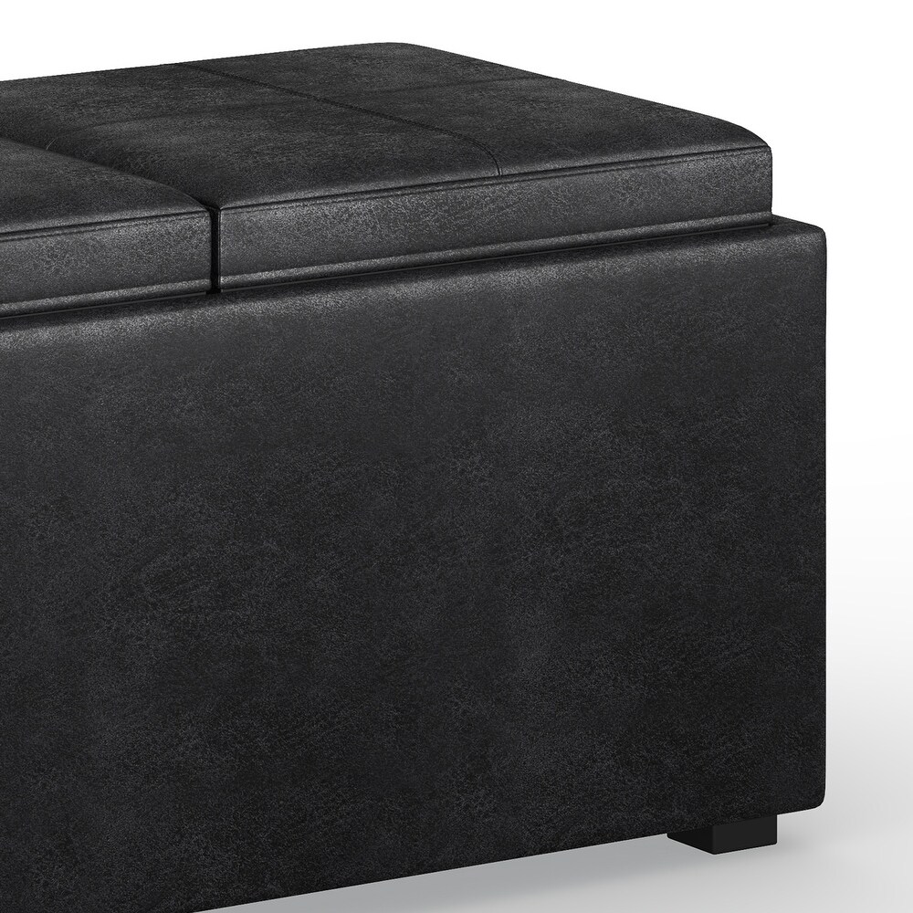 WYNDENHALL Franklin Upholstered 3 piece Ottoman Set