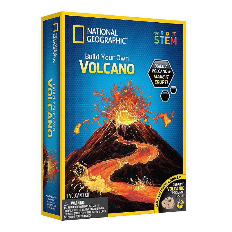 National Geographic Build Your Own Volcano Science Kit