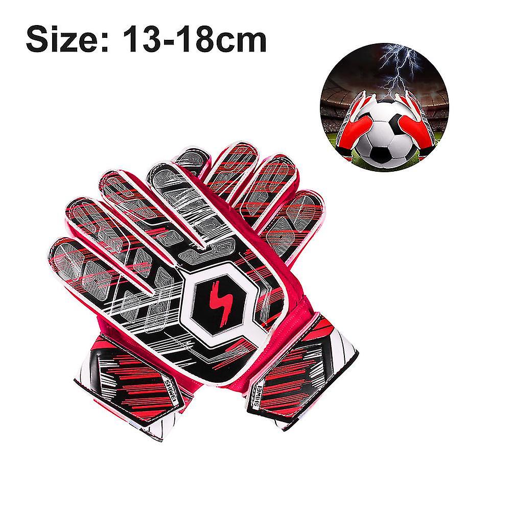 Youth Soccer Goalkeeper Gloves With Finger Protection And Dual Wrist Protection