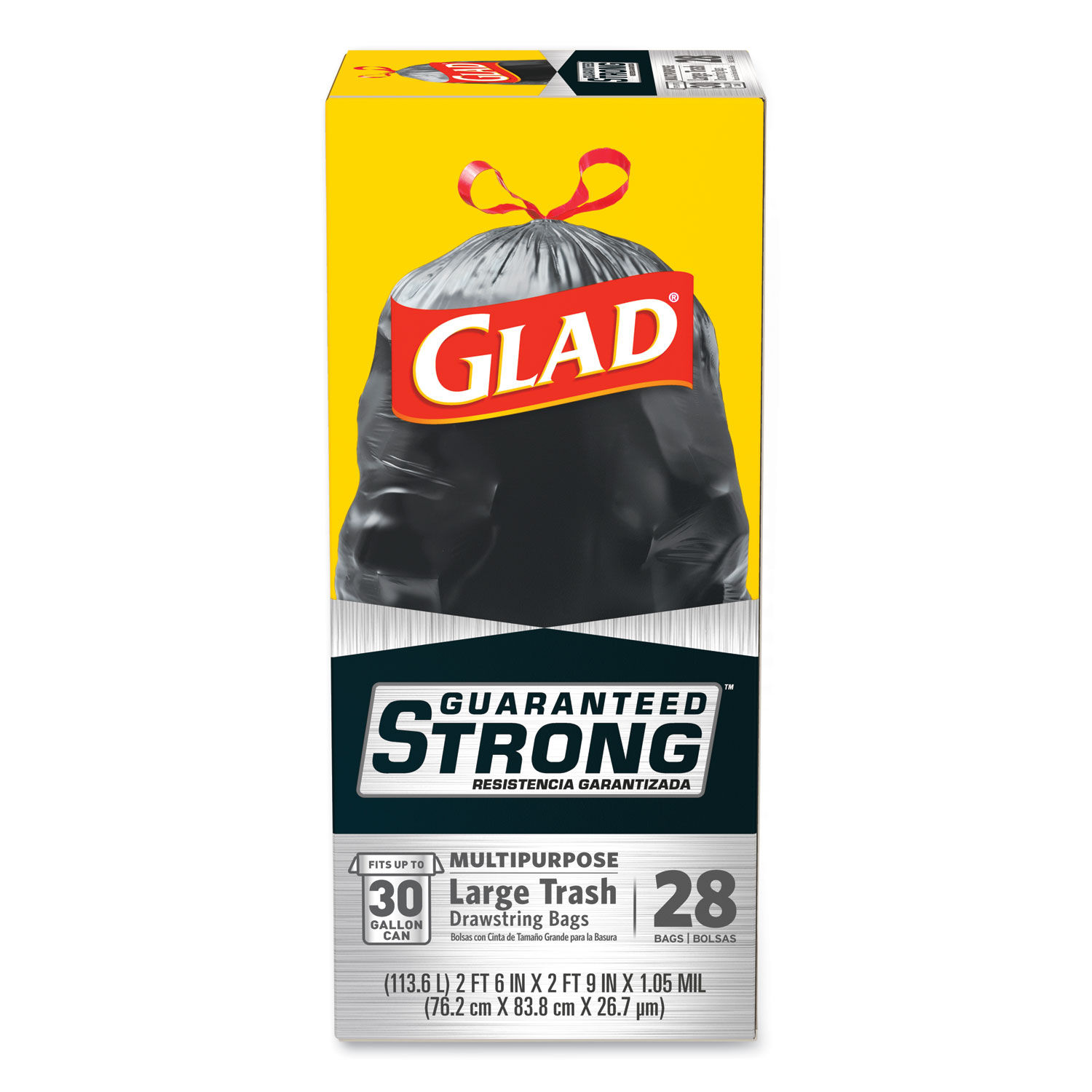 Drawstring Large Trash Bags by Gladandreg; CLO78966