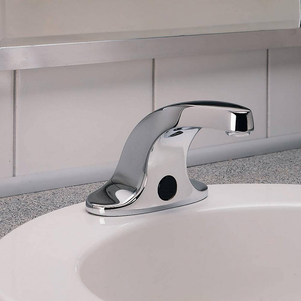 American Standard Innsbrook Selectronic AC Powered Single Hole Touchless Bathroom Faucet in Chrome 605B204.002