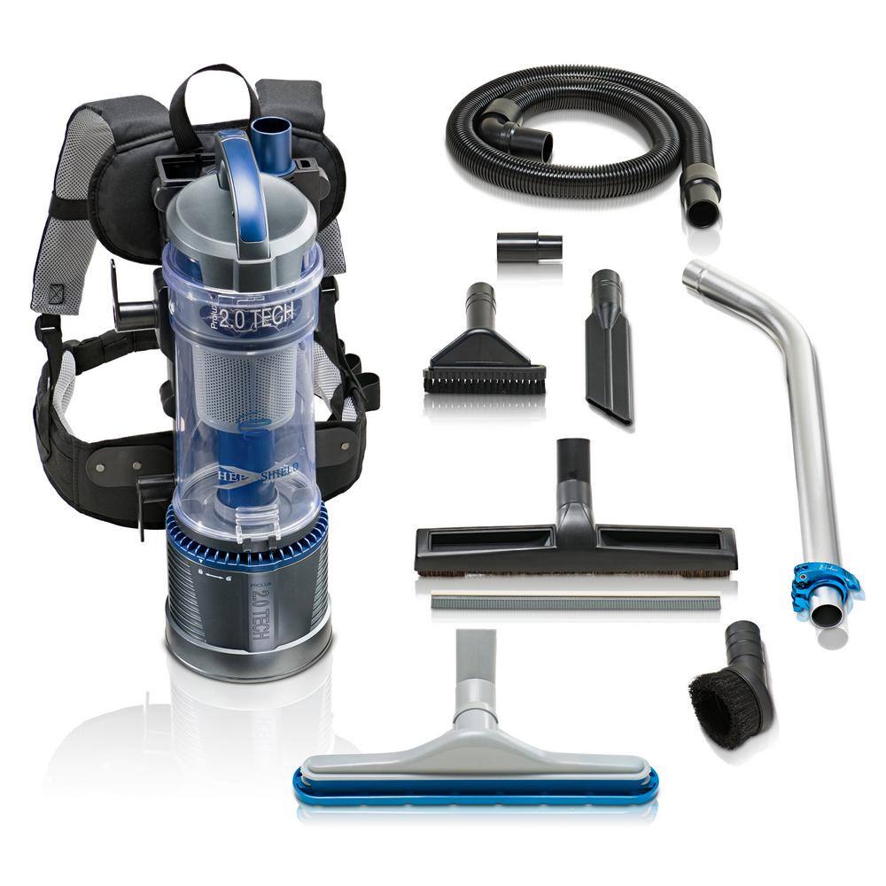 Prolux Bagless Backpack Vacuum Cleaner with Deluxe 1-12 in. Tool Kit 19prolux2.0a